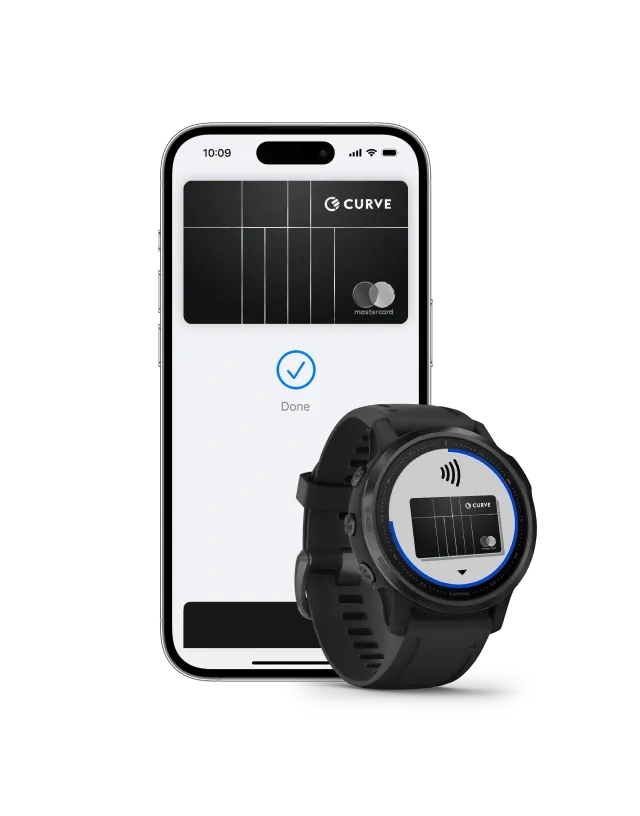 Garmin Pay x Curve 